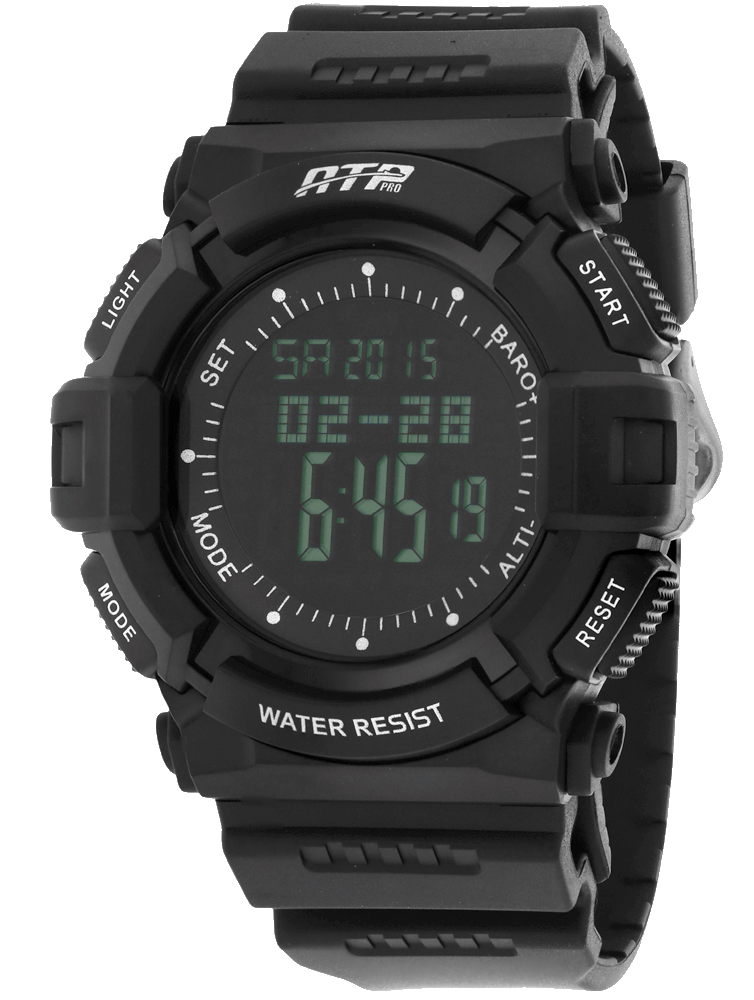 *HMEWatch ATP1200B Pilot/Aviator Multi-Feature Altimeter Watch